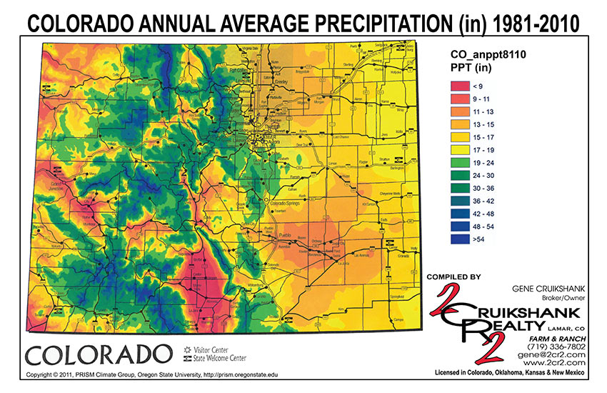 Colorado Precipitation To Date