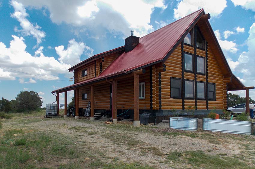 Walsenburg Ranch for Sale: Southern Colorado Log Cabin on 93 AC